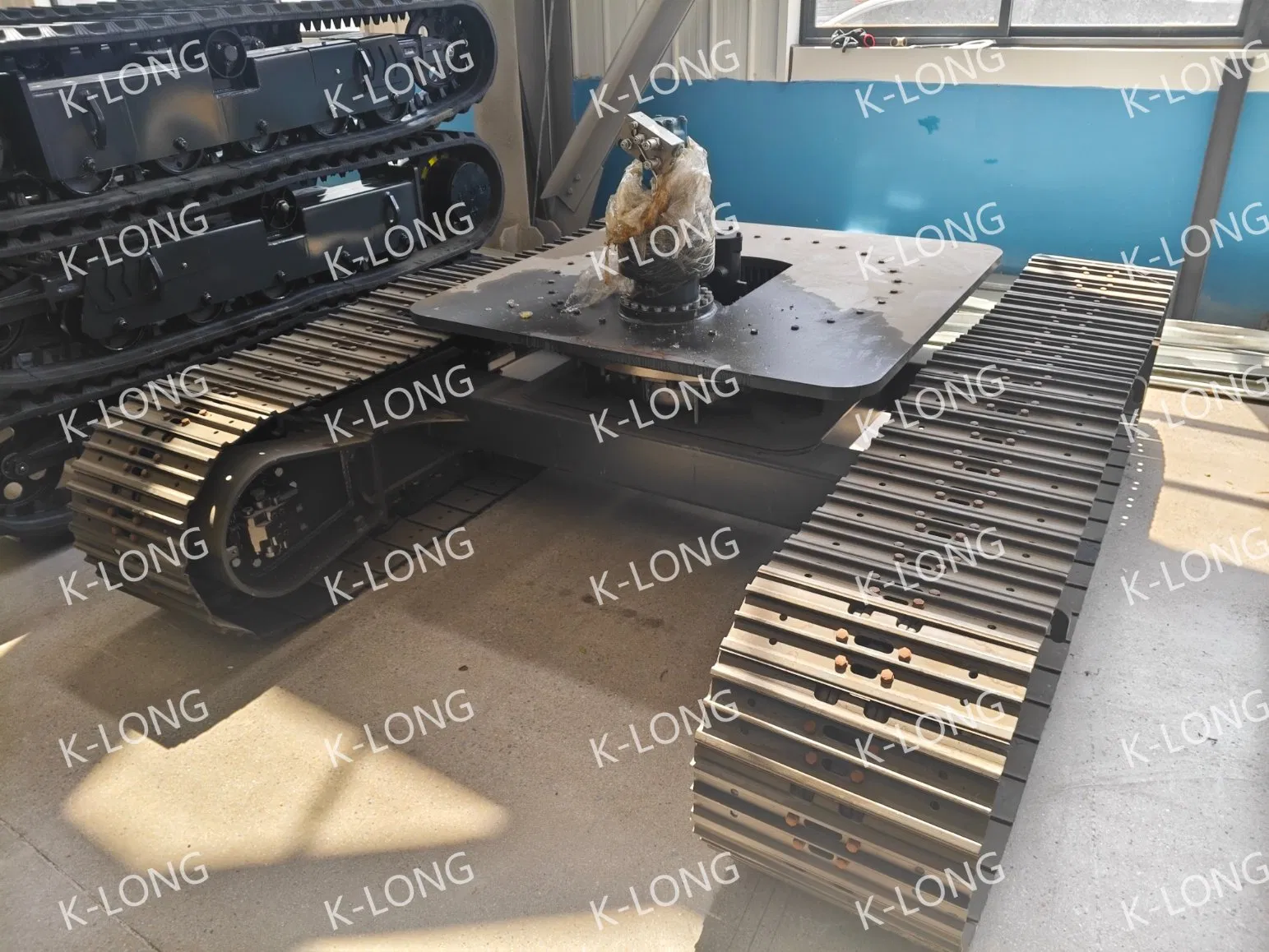 Custom-Built Crawler Undercarriage Rubber Track (0.5-120T Load Capacity Steel Track Design)