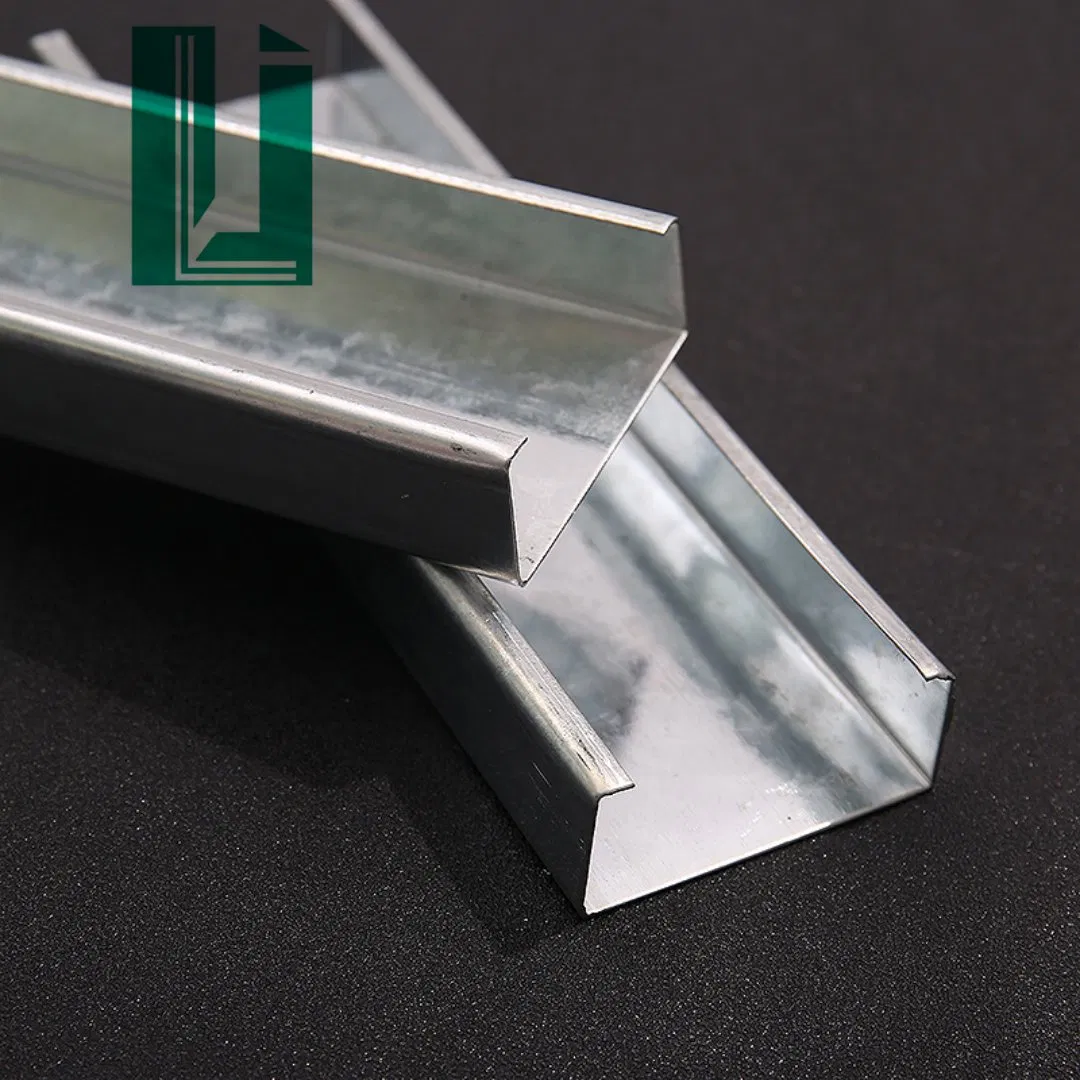 Galvanized Metal Steel Stud Frames and Track Omega Profile Furring Channel Drywall