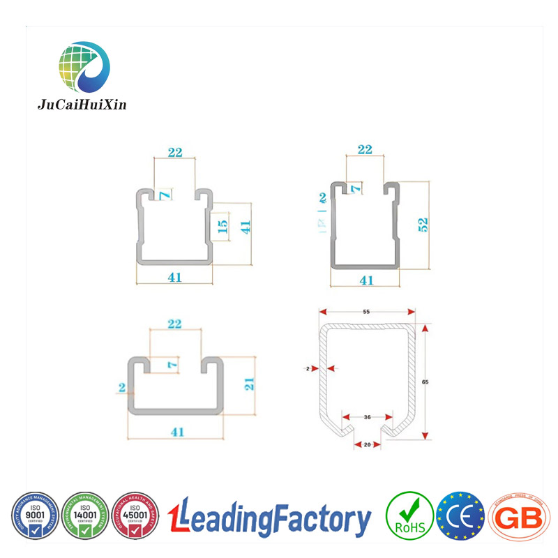 Jchx Hot Dipped Galvanized Steel C U Channel Structure for Solar Systems