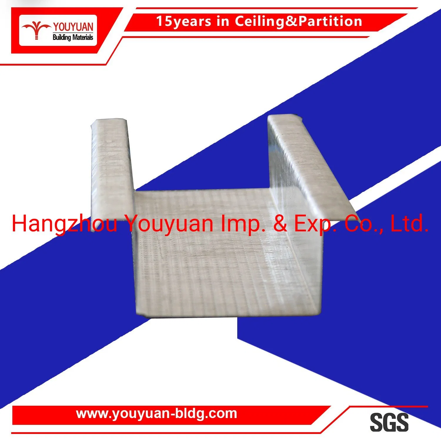 Metal Suspension Ceiling Hat Furring Channel