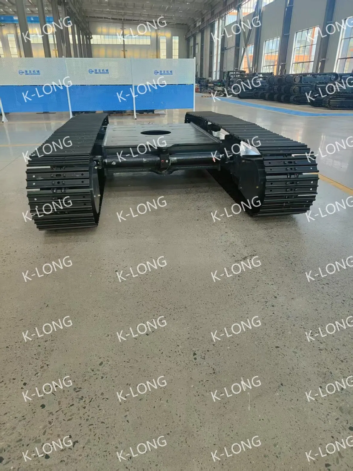 Custom-Built Crawler Undercarriage Rubber Track (0.5-120T Load Capacity Steel Track Design)
