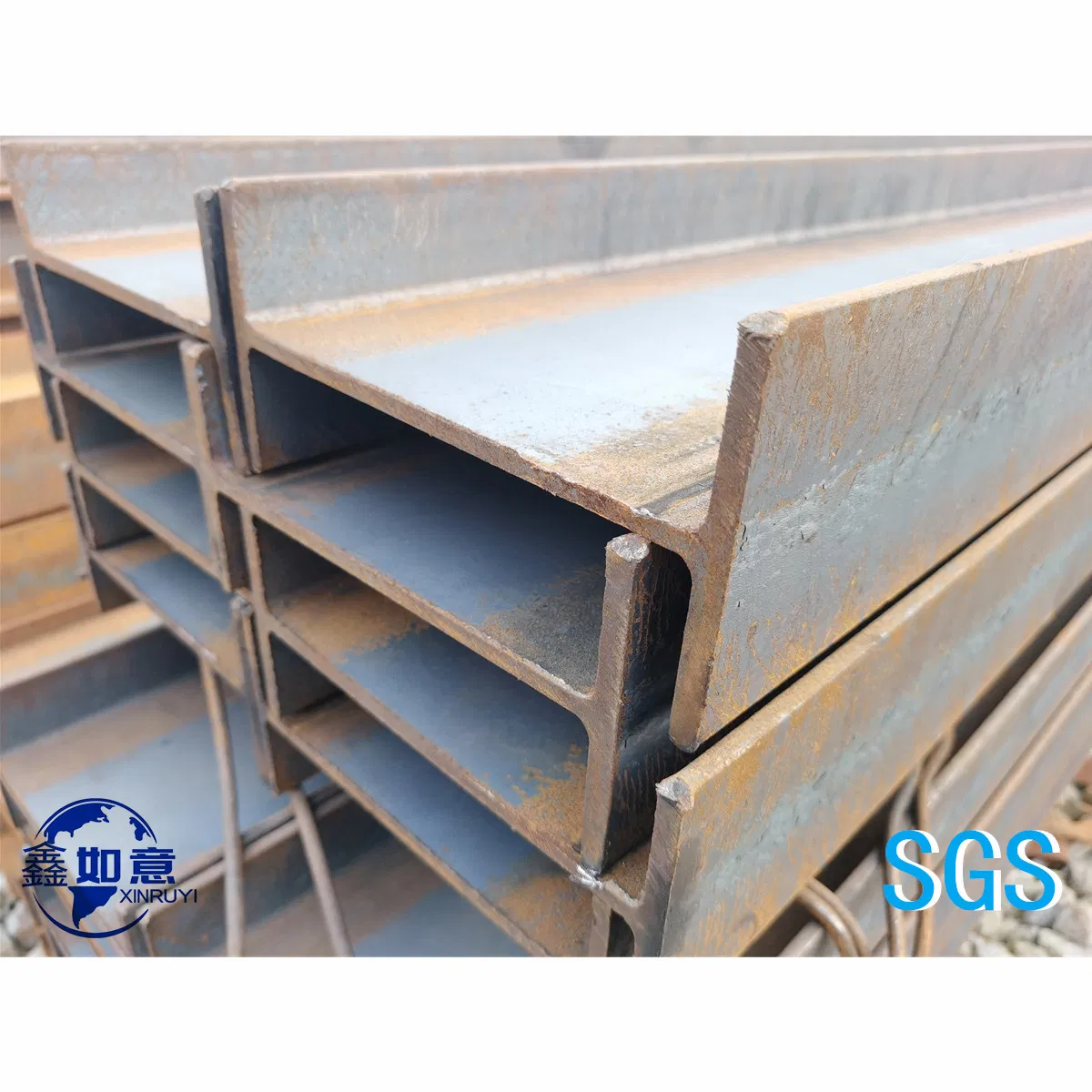 Building Material Galvanized H Shaped Q235 Q355b Ss400 I Beam Steel Structural Prefab House H Beam H-Beams