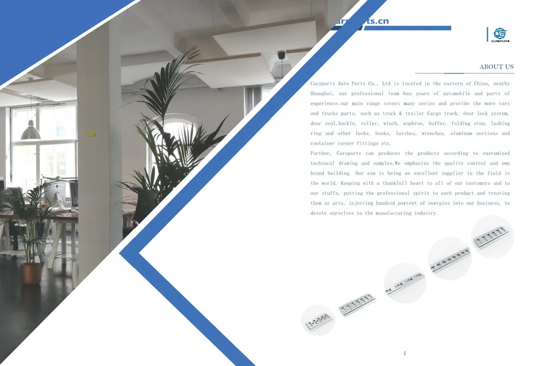 Cargo Track Galvanized Horizontal 1