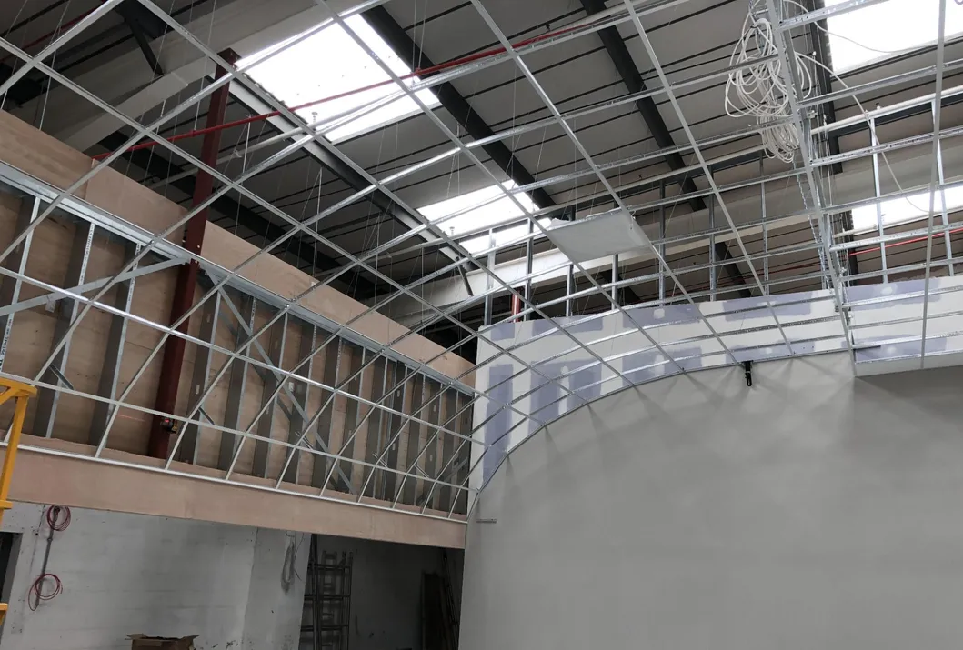 Galvanized steel profile