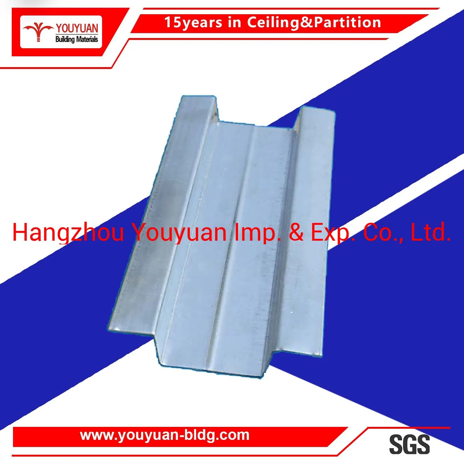 Steel Keel Metal Hat Channel for Suspension Ceiling