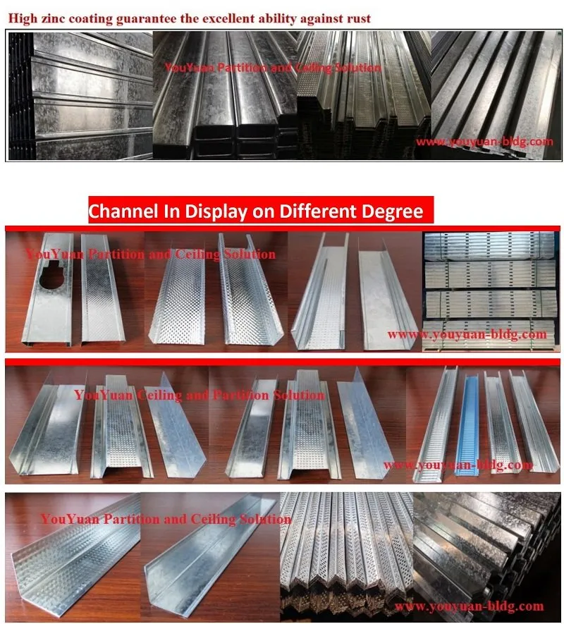 Steel Drywall Studs Detail 5