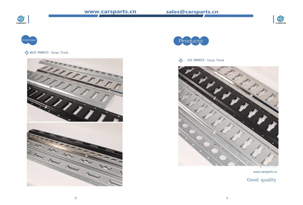 Cargo Track Galvanized Horizontal 2