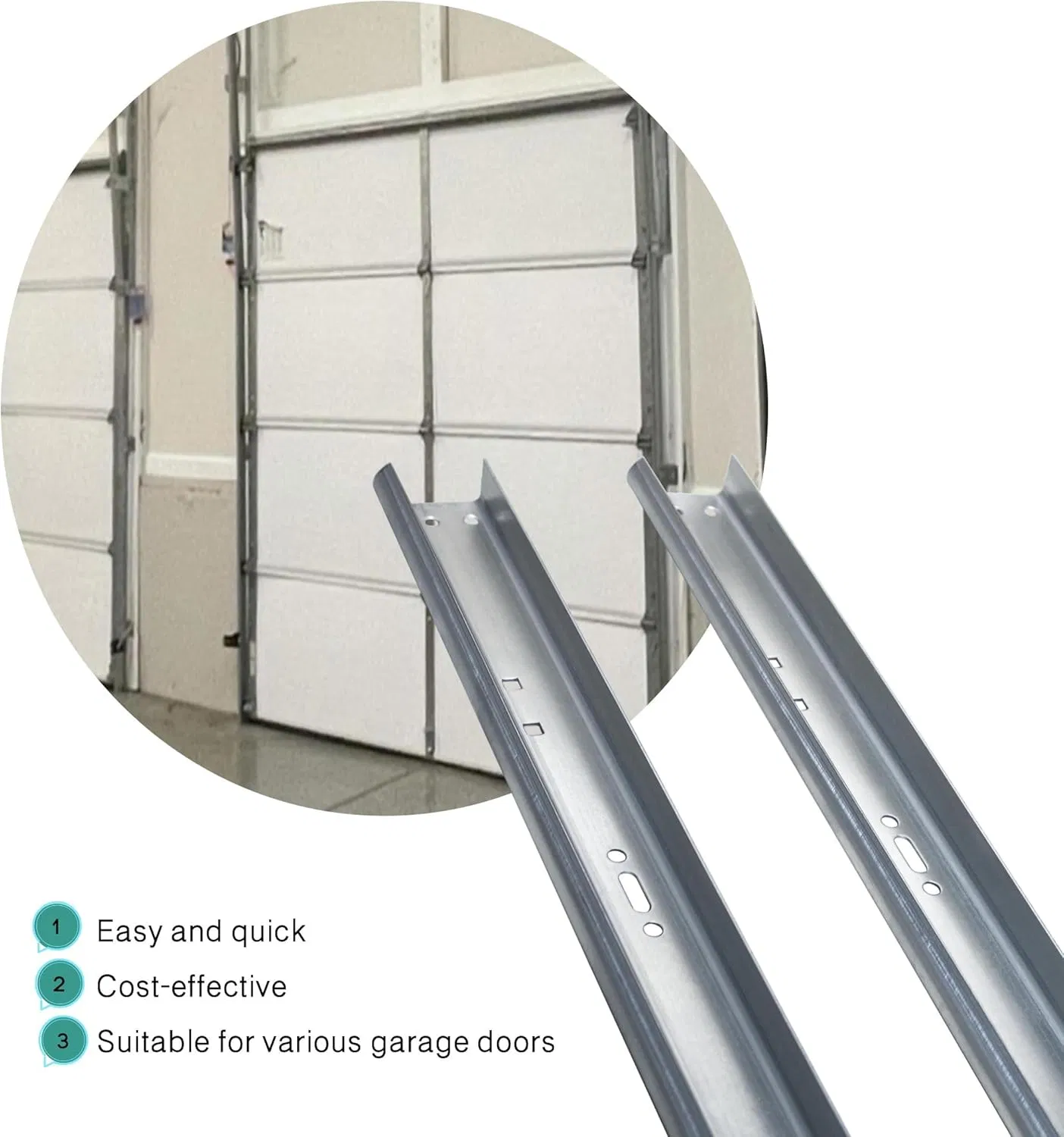 Garage Door Side Vertical Tracks