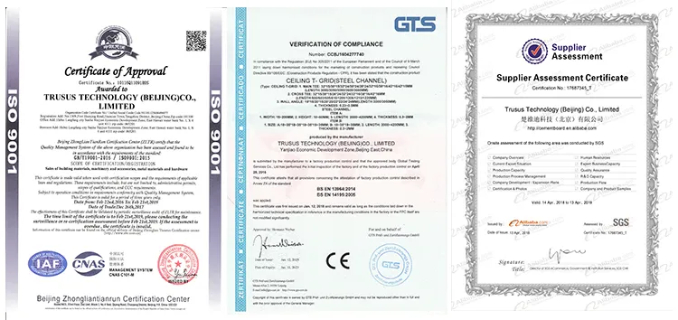Certificates