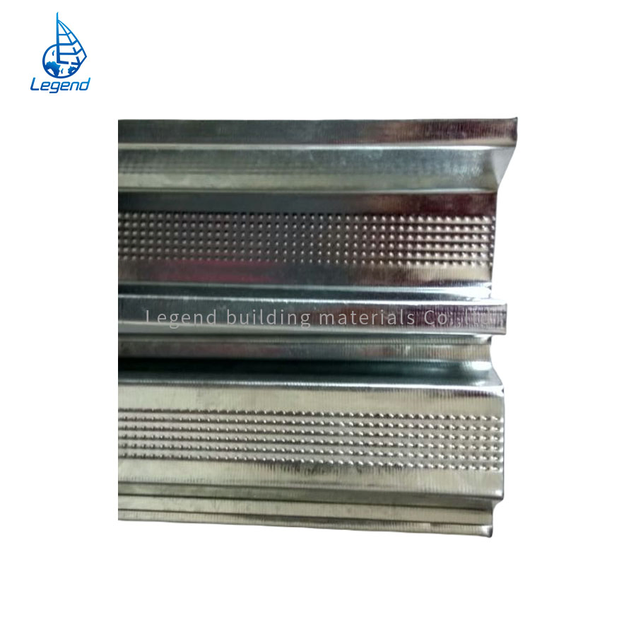 Industrial Structure Construction Shock-Proof Suspended Light Steel Keel Omega Accessories Furring Channel