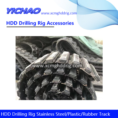 HDD Drill Stainless Steel/Rubber Track 350/52.5/104 for Horizontal Directional Drilling Machine