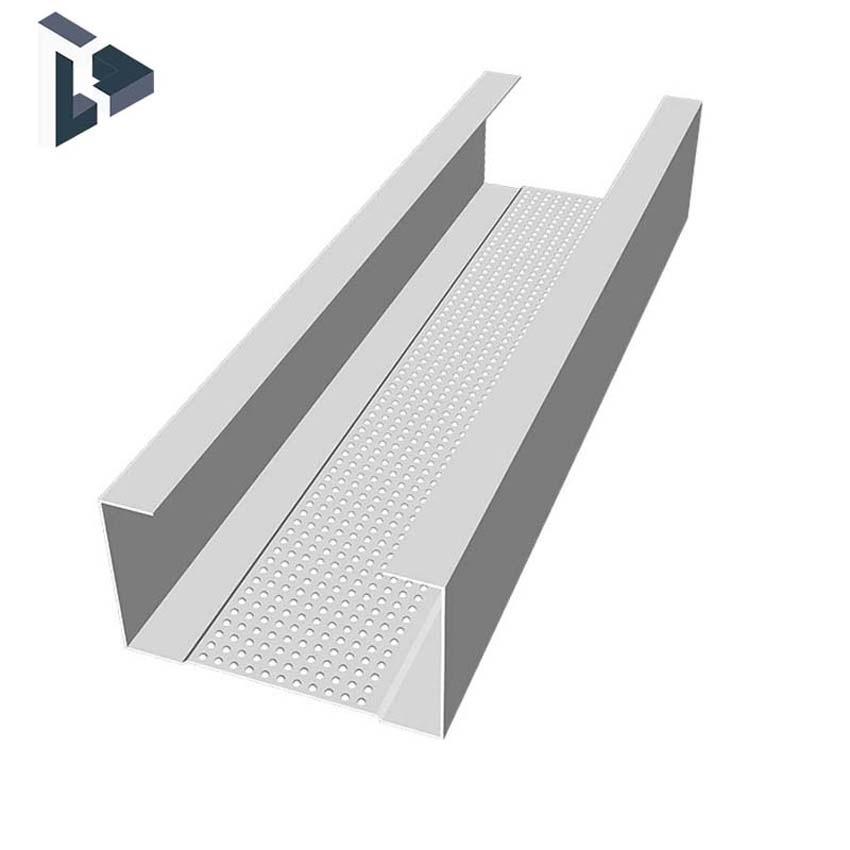 China Supplier Metal Stud Track Galvanized Ceiling Tee Grid C Steel Channel