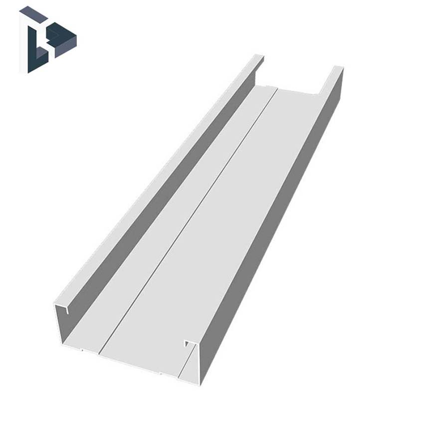 China Supplier Metal Stud Track Galvanized Ceiling Tee Grid C Steel Channel