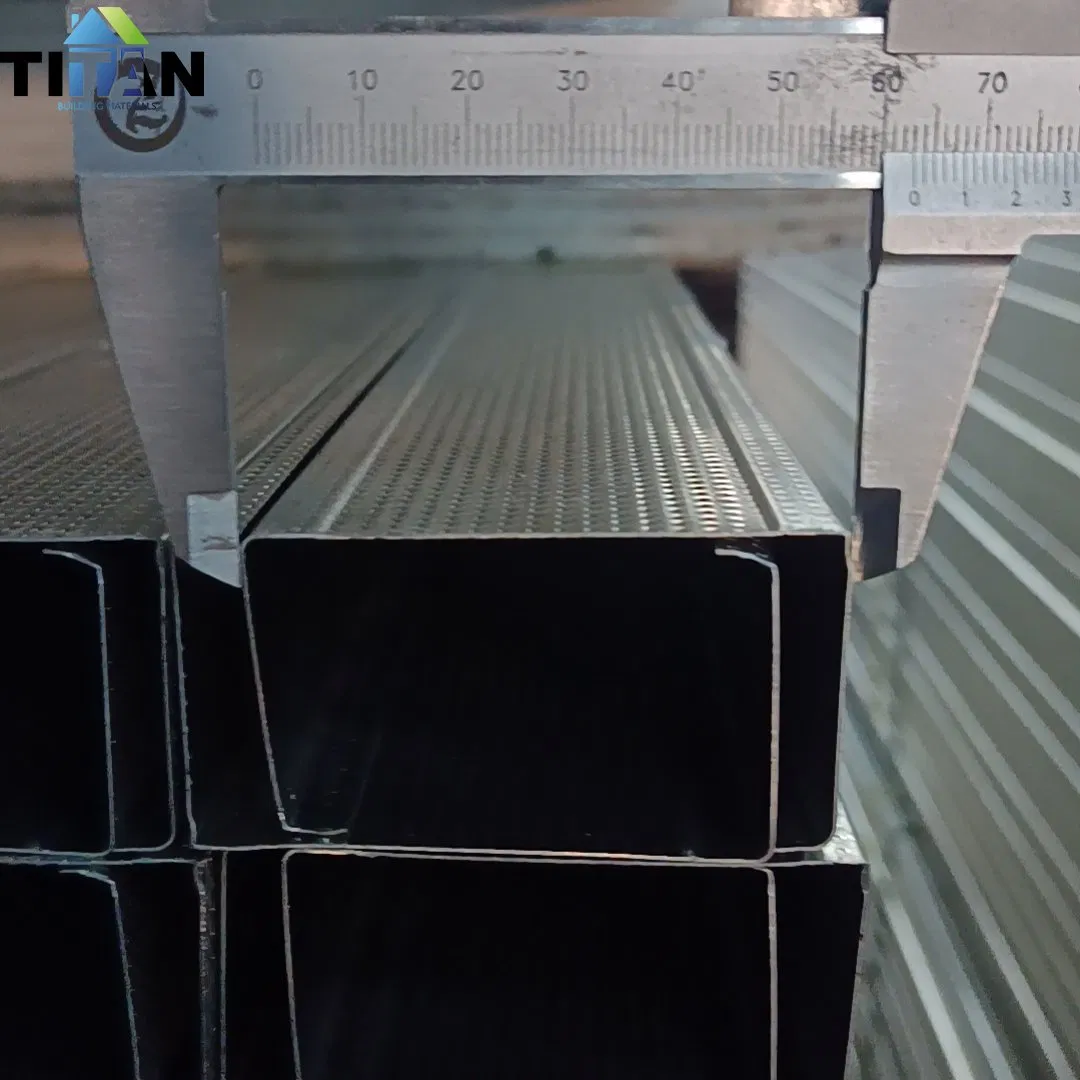 Kenya Metal Furring Profile Light Gauge Steel Frame 18 Gauge Gypsum Board Stud and Track