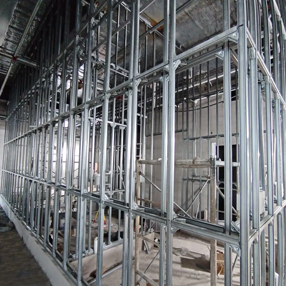 Customized Laser Cutting Welding Stamping Metal Furring Channel Sizes Stainless Steel Keel