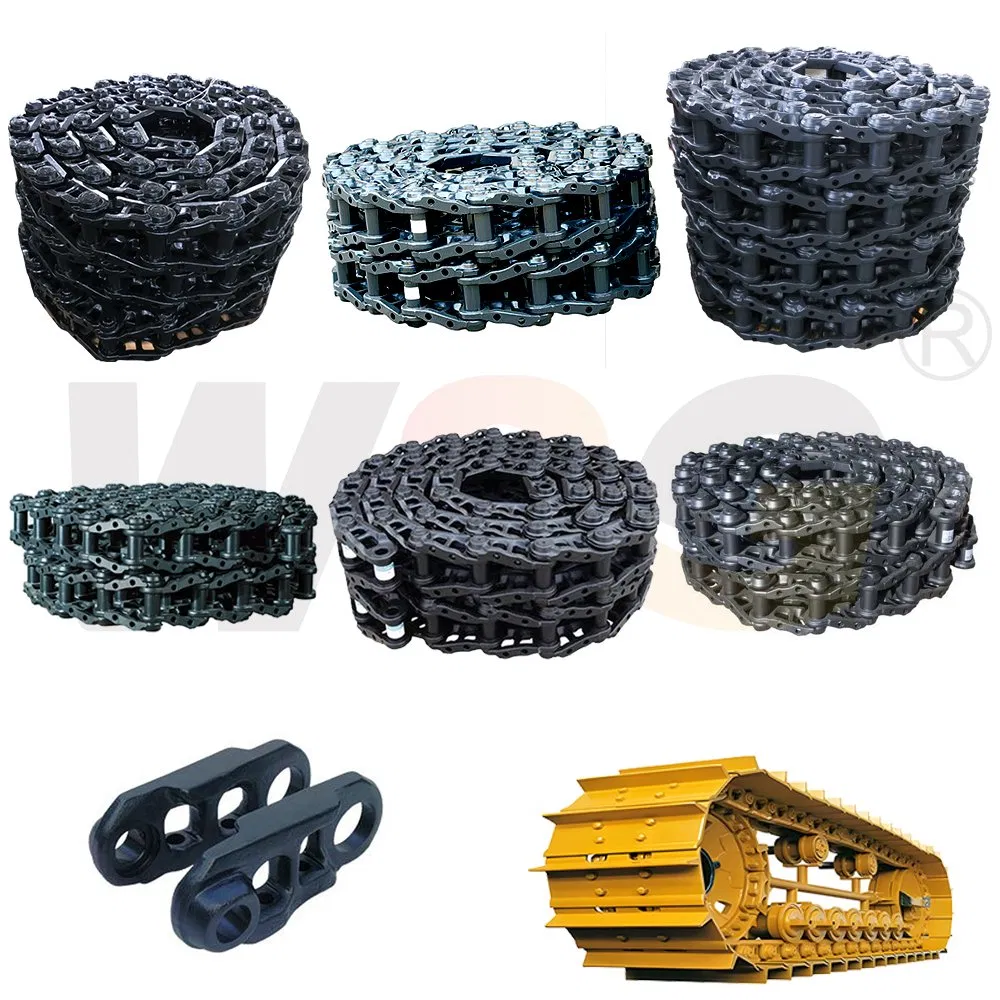 Wsg Best Price Ex50 Track Chain Double Link Assy for Mini Excavator Steel Tracks