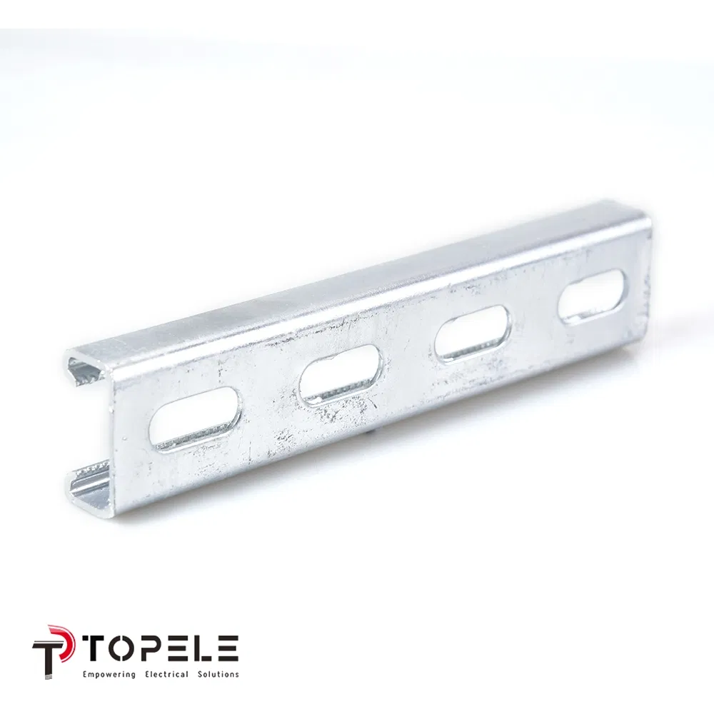 Unistruct C and U Slotted Galvanized Shaped Steel Profile Strut Channel