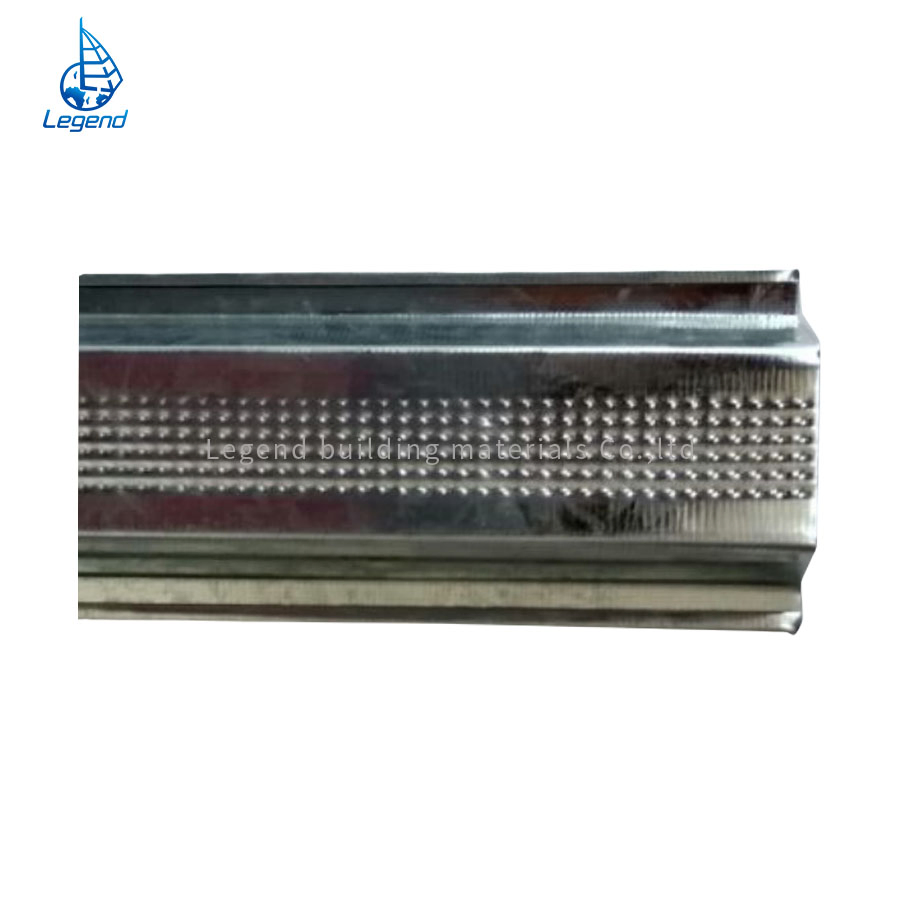 Industrial Structure Construction Shock-Proof Suspended Light Steel Keel Omega Accessories Furring Channel