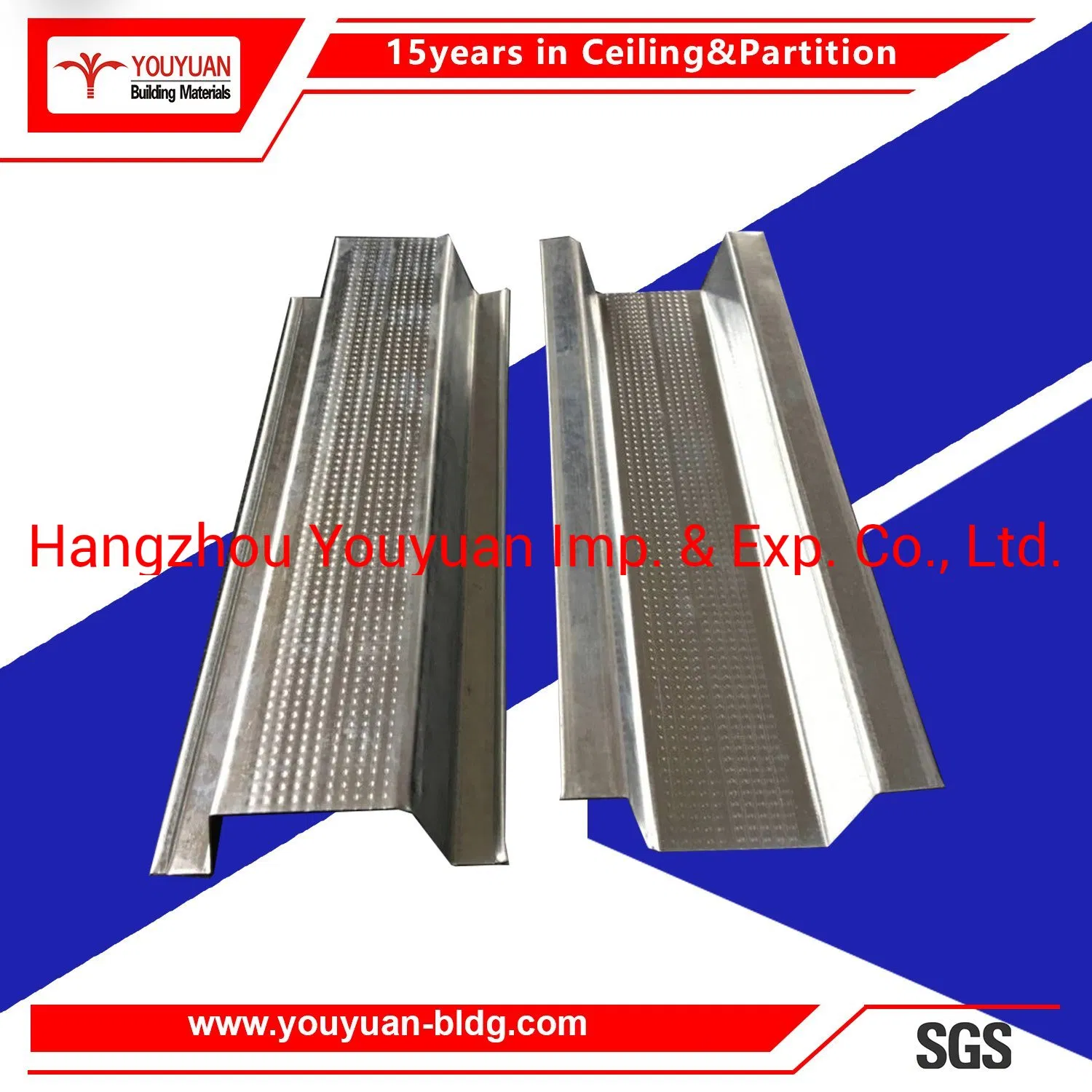 Metal Suspension Ceiling Hat Furring Channel
