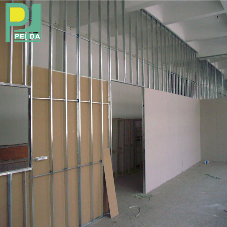 Guangdong Light Weight Steel Frame Manufacture Metal Omega Channel for Gypsum Board Ceiling