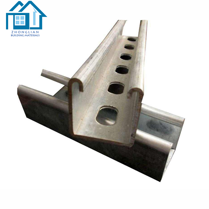 Standard Size Hot Dipped Galvanized Steel C Channel