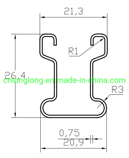 High Accuracy Light Steel Stud and Track for Ceiling with Z275 (BAT)