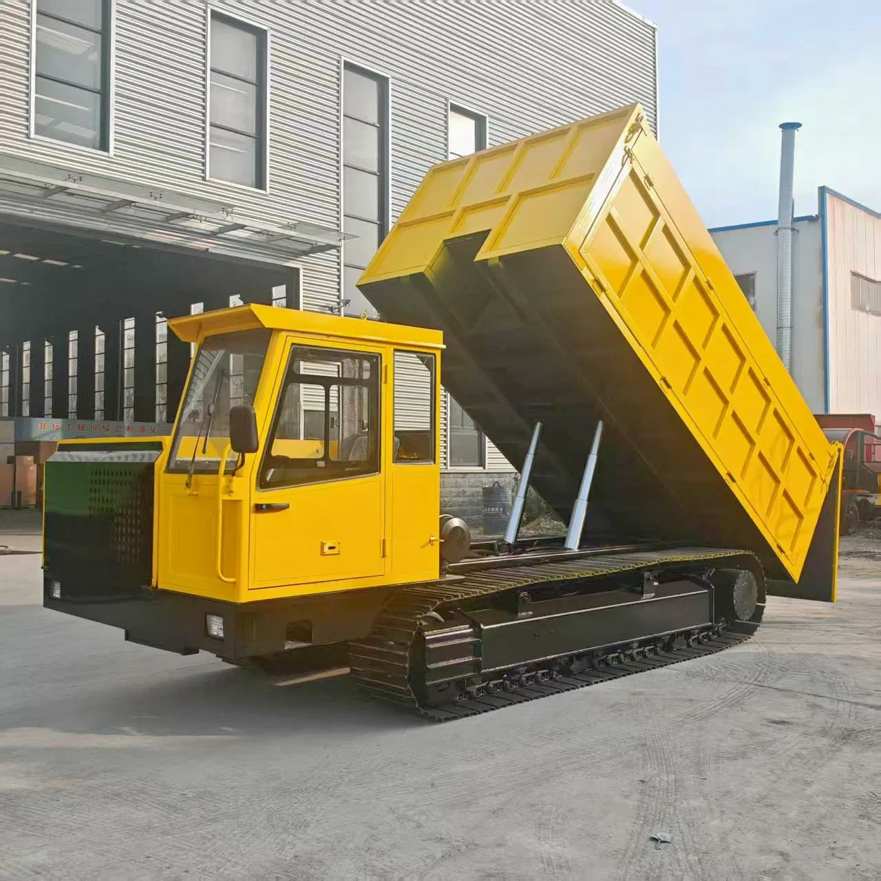 Hydraulic-Driven 20 Ton Steel Track Transport Vehicle for Heavy Loads