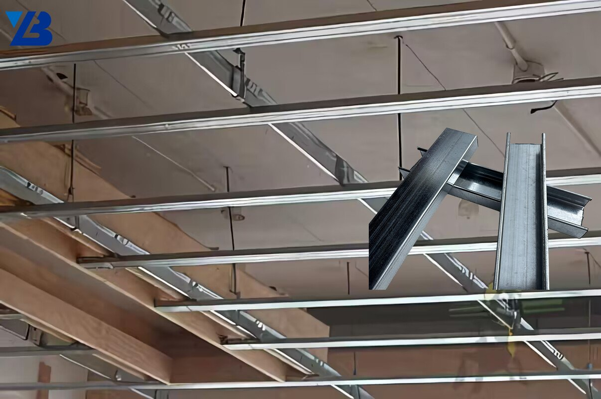 Ceiling Support Structure Galvanized Steel Main Channel