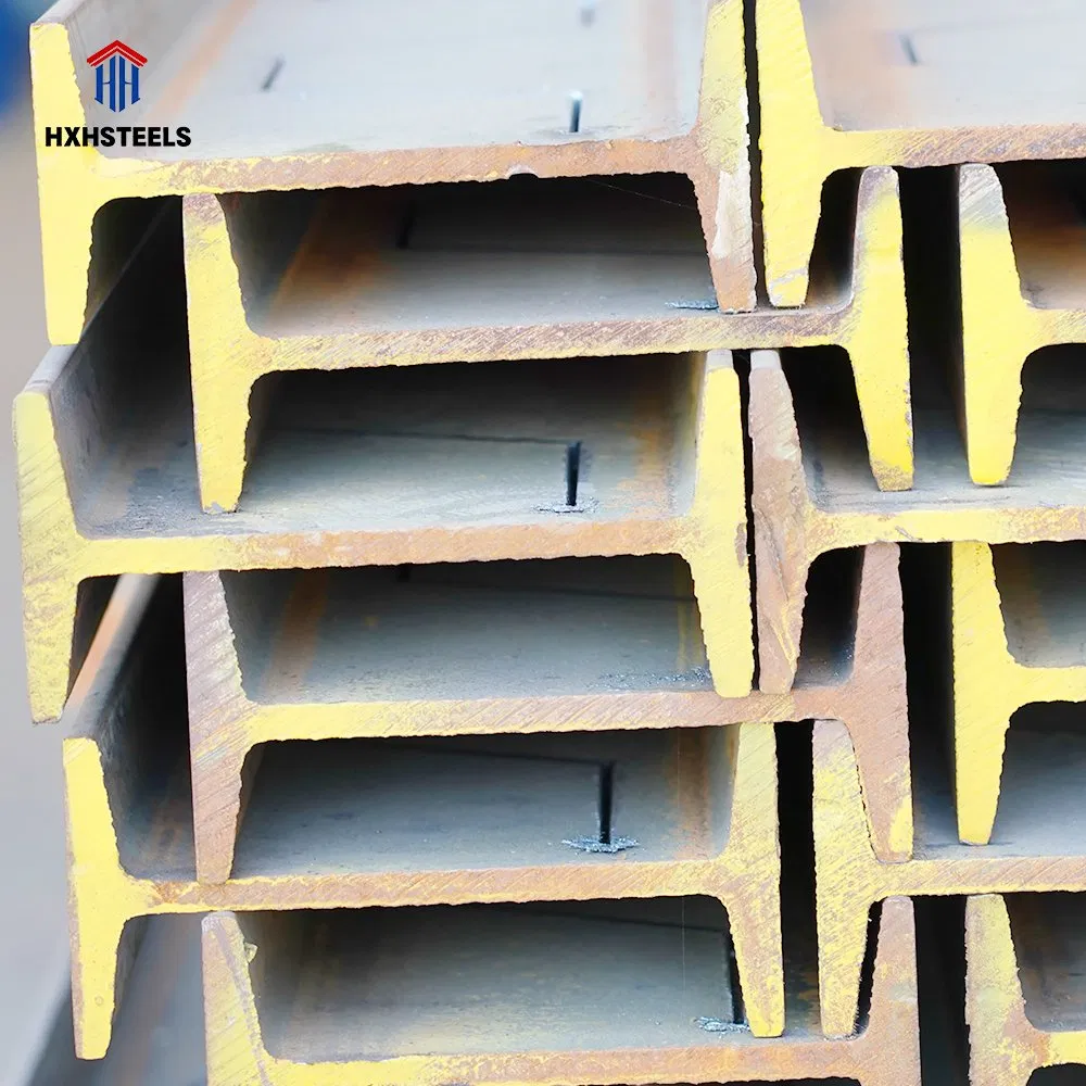 80microns Zinc Q235B I / Standard Beam. I/H Beam H Section Steel