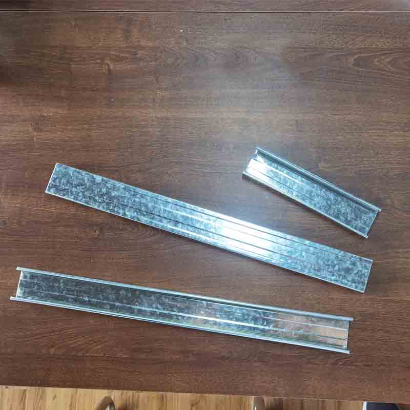 Custom Multi-Size Galvanized Light Steel Keel Accessories Ceiling Furring Channel