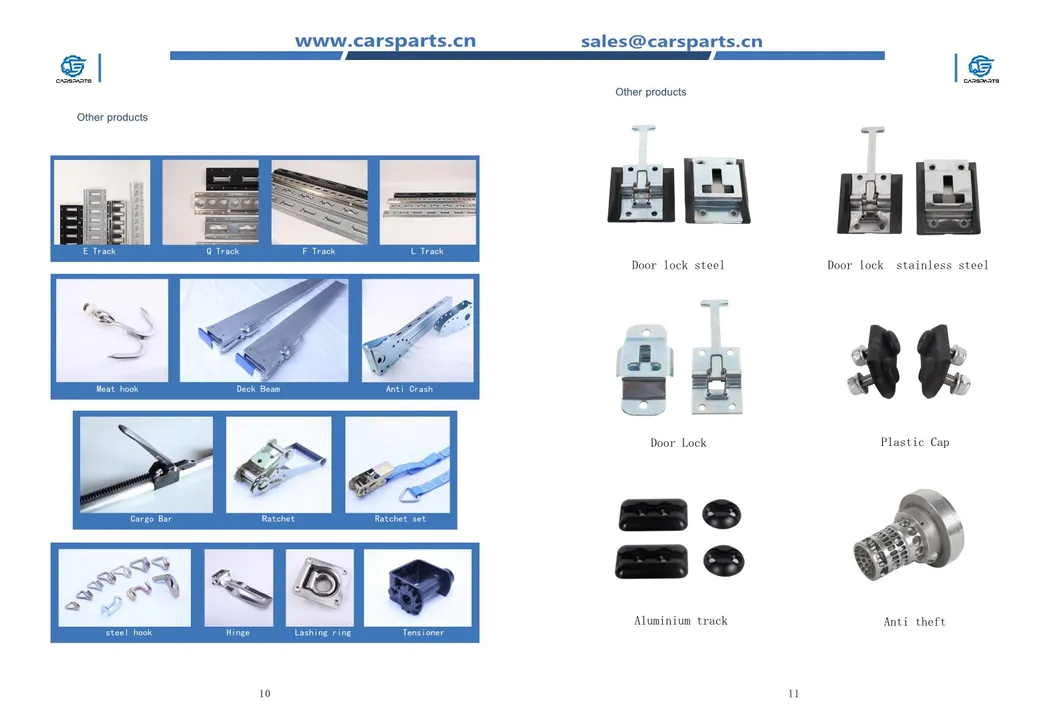 Cargo Track Galvanized Horizontal 6