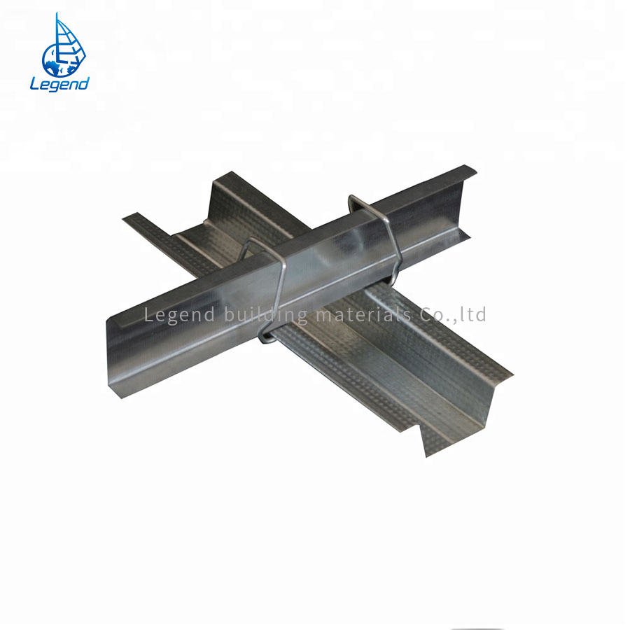 Industrial Structure Construction Shock-Proof Suspended Light Steel Keel Omega Accessories Furring Channel