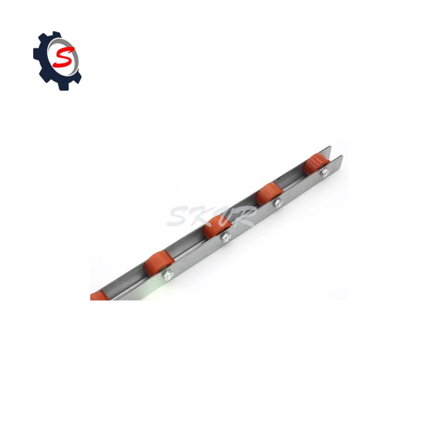 40*35mm Aluminium Alloy Enhance Sheet Metal Conveyor Steel Roller Track for Scaffolding