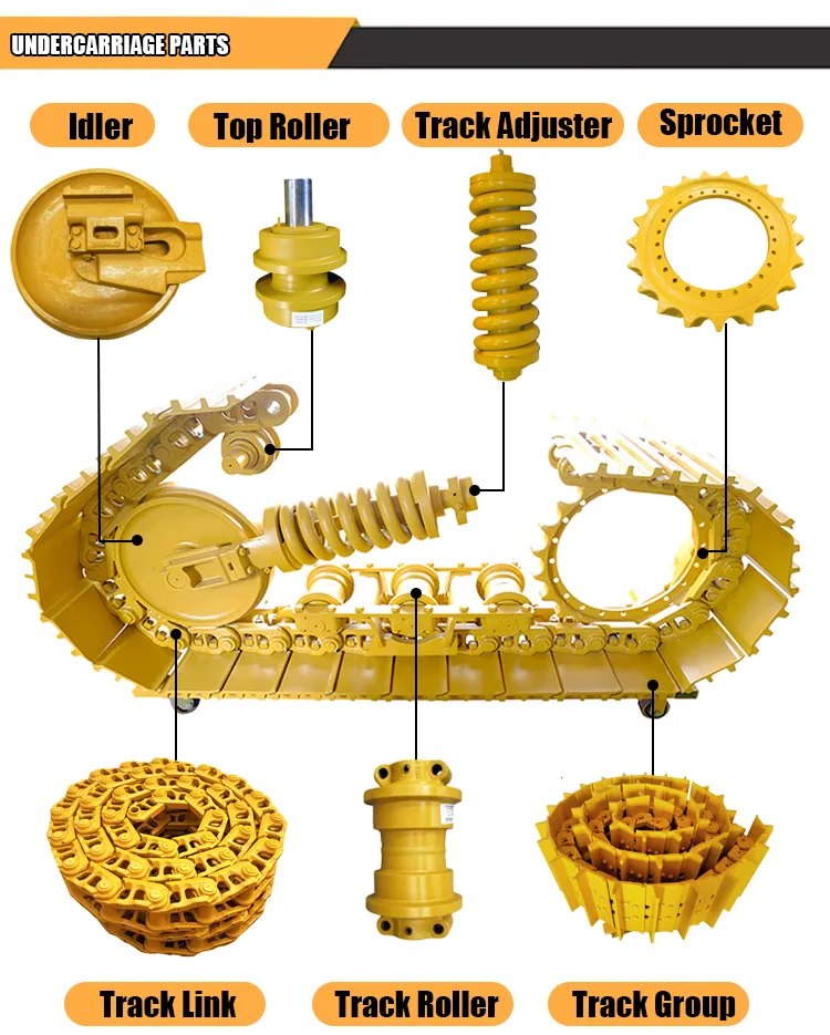 Mini Excavator Steel Tracks