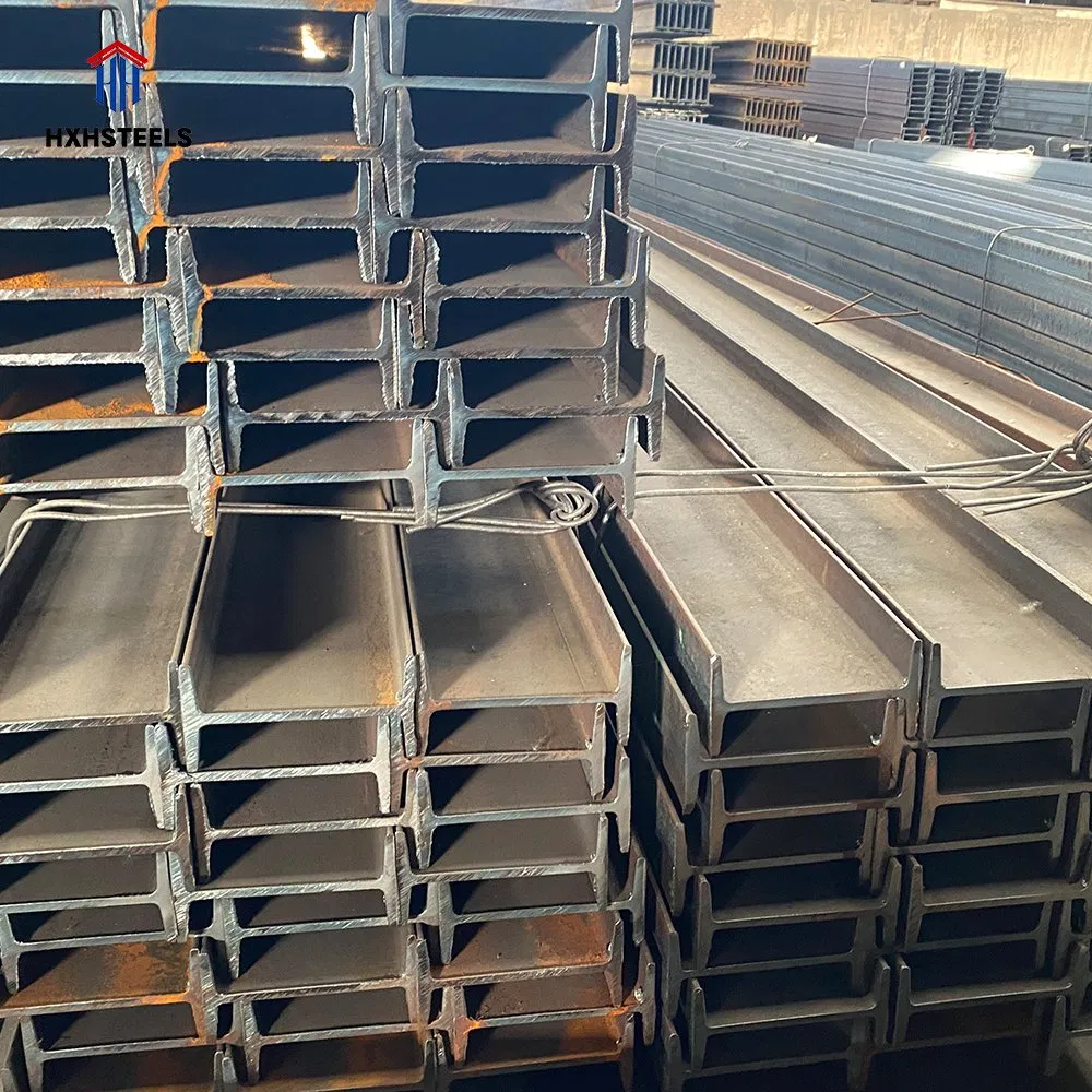 80microns Zinc Q235B I / Standard Beam. I/H Beam H Section Steel