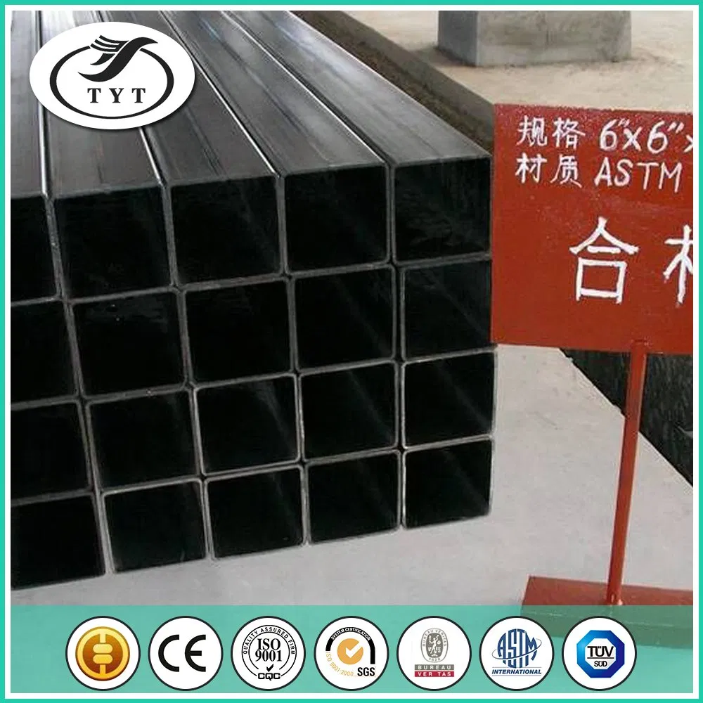 Black Hollow Section Cold Formed Welded Structural Hollow Section