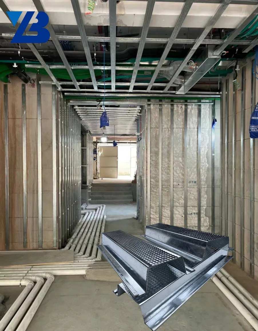 Galvanized Steel Material Ceiling Suspension Furring Channel for Hat Channel Ceiling System