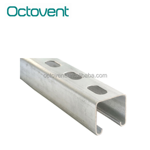 Best Price Galvanized Plate Steel Ceiling C Type Support Channel for HAVC Ventilation System
