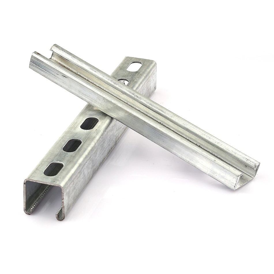 Hot Dipped Galvanized Steel Strut Channel C Channel /Unistrut Channel Perforate Metal Frame