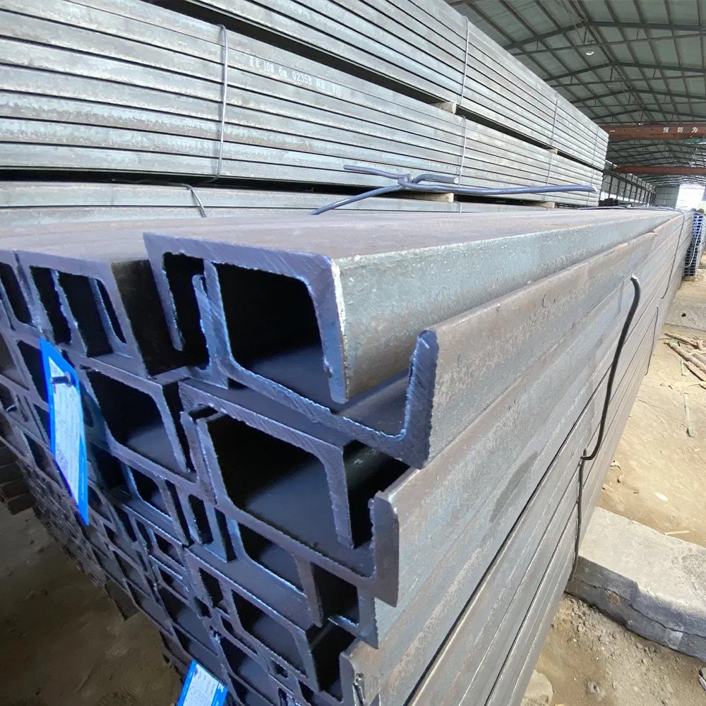 U Shape Mild Steel Q235B Q355b C Shape C25 C100 Steel Hat Channel Bar Steel Metal Strut Channel