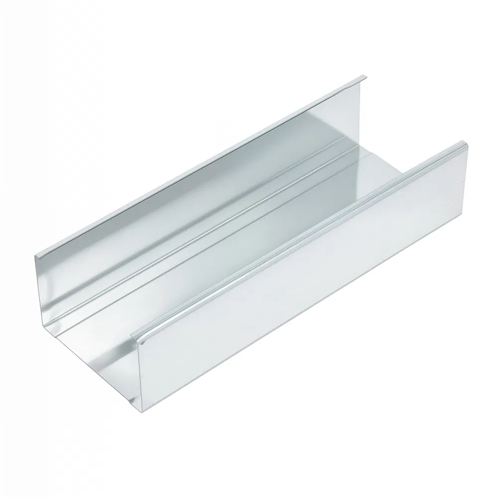 Galvanized / Stainless Light Steel Keel Metal Stud Ceiling Grid Support U-Type Main Channel