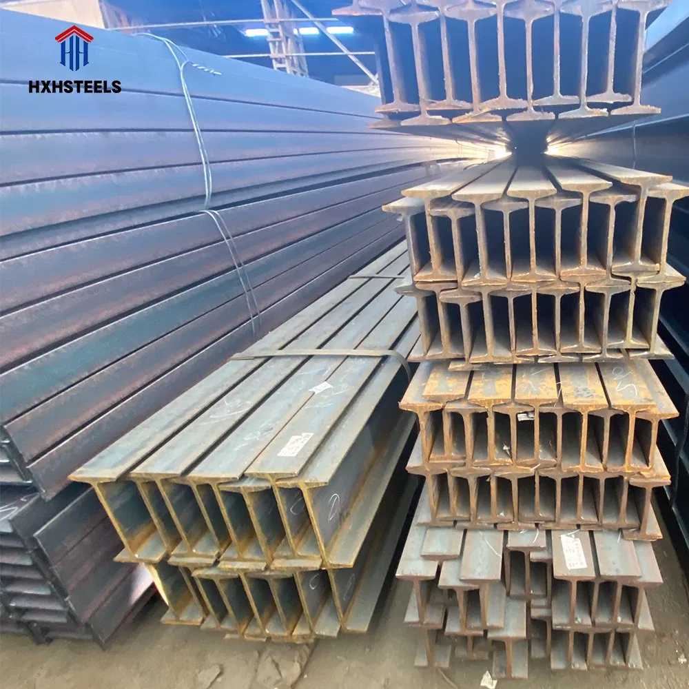 80microns Zinc Q235B I / Standard Beam. I/H Beam H Section Steel