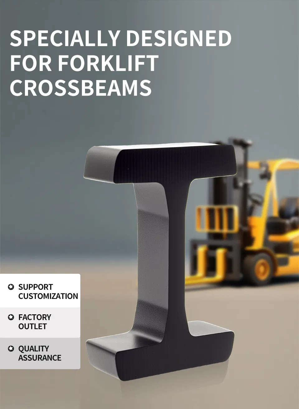 Forklift Mast Steel Profile