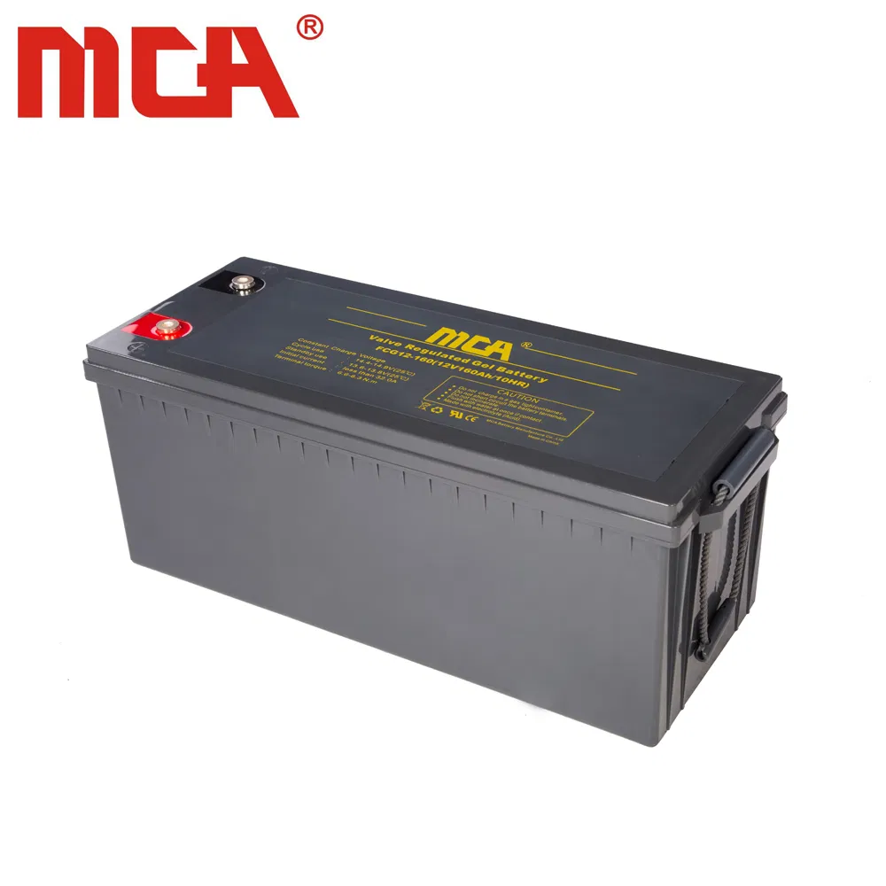 Long Lasting 100ah VRLA AGM Gel Battery for Solar