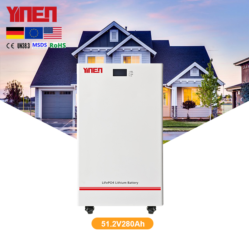 51.2V Lifepo4 Lithium Phosphate Storage Solar Battery with 314Ah 280Ah Capacity Can Communication Port