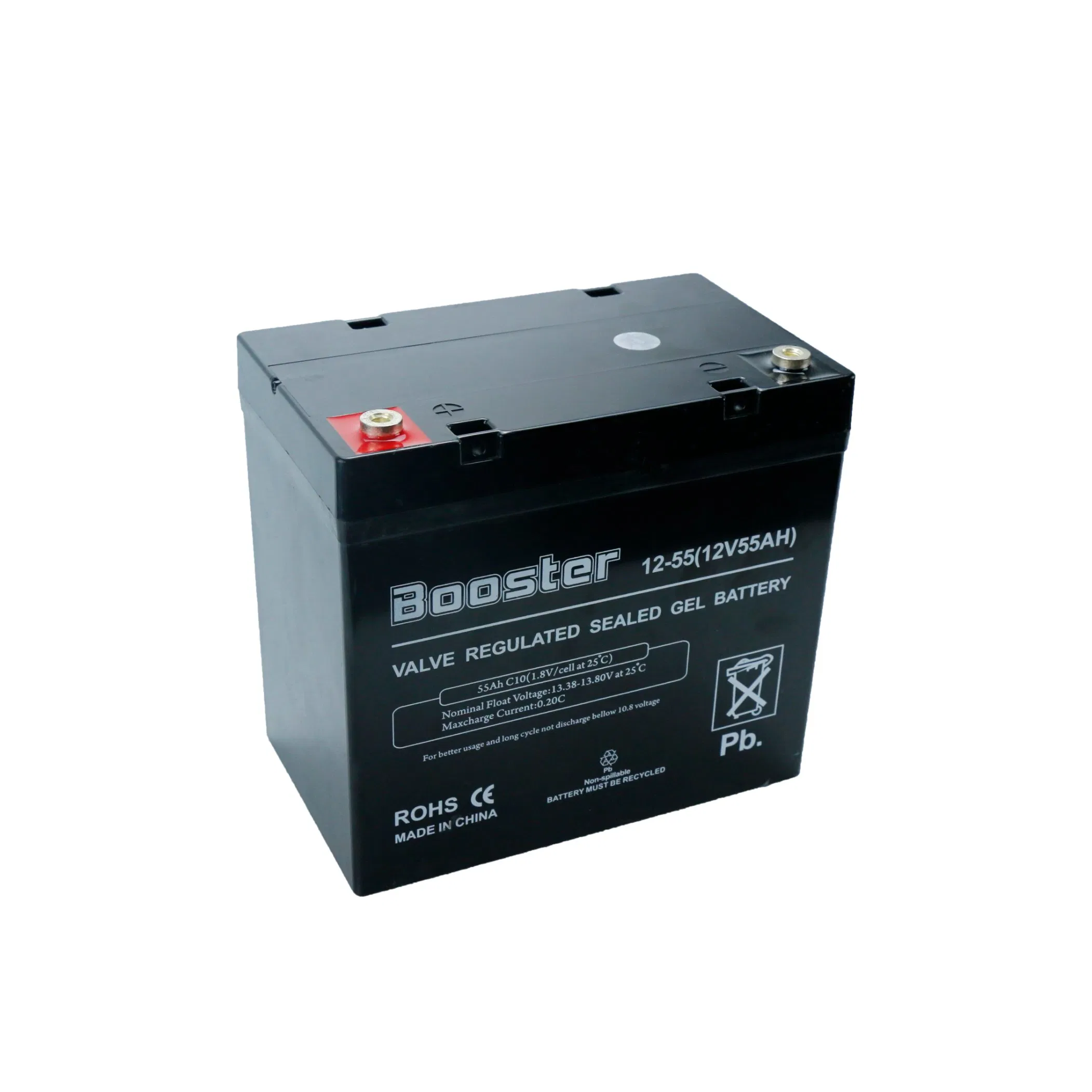 High-Capacity 12V AGM Gel Solar Battery for off-Grid Living