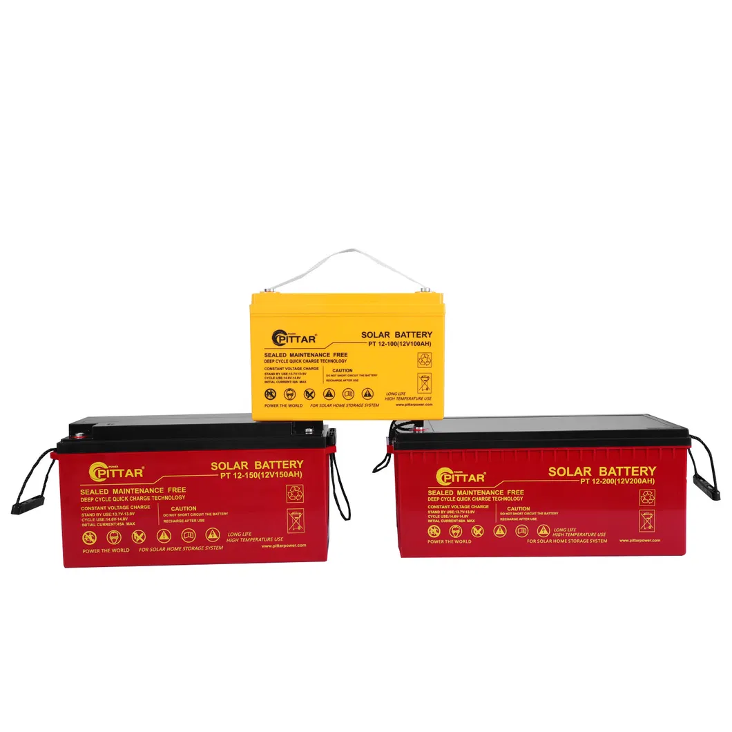 Long Life Deep Cycle Solar AGM Battery