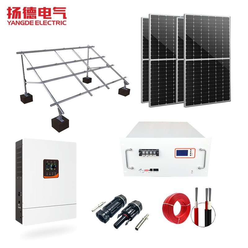 Yangde 48V 200ah*2 Hybrid Solar System Rack-Mounted Lithium Iron Phosphate Battery