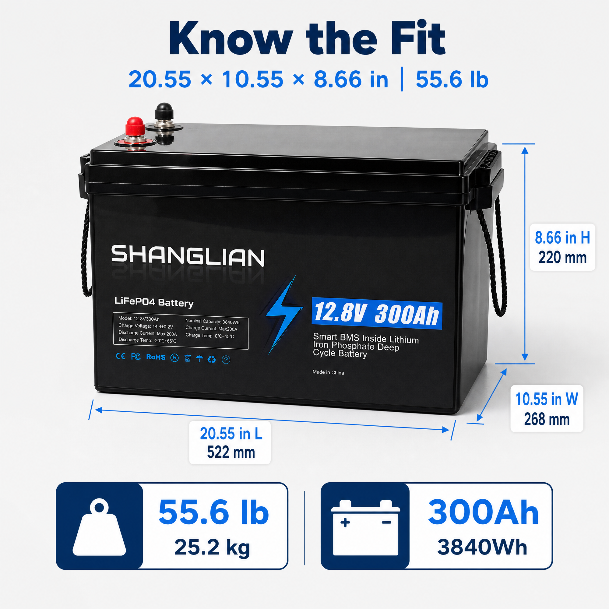 12V 24V 48V 300Ah LiFePo4 Battery Pack 12V 300ah 6000Cycles Rechargeable Lithium Ion Battery Cell Solar Storage Battery