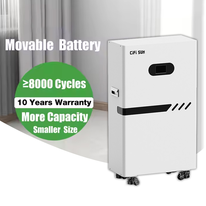Home Energy Storage Battery Maximum Parallel 16PCS Wall-Mounted Power Wall 5kwh Solar Lithium-Ion Battery